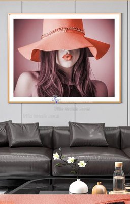 Chi tiết file ảnh File tranh hiện đại pha lê gương KF91509 sắc nét