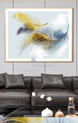 File gốc File tranh hiện đại pha lê gương KF91511 (PSD/TIFF) độ phân giải cao