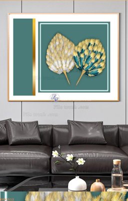 File tranh in mica File tranh hiện đại pha lê gương KF91512 (độ phân giải cao)