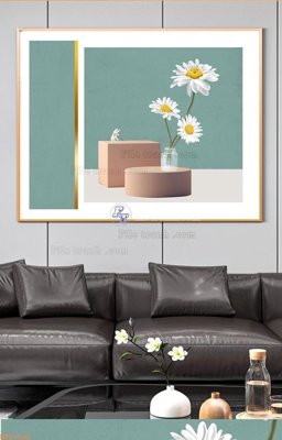 File tranh File tranh hiện đại pha lê gương KF91542 (file gốc) chuẩn màu in