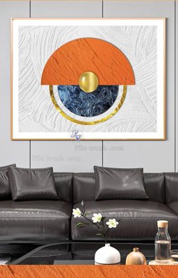 File ảnh File tranh hiện đại pha lê gương KF91571 (gốc) cho trang trí nhà hàng