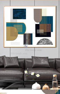 File ảnh File tranh hiện đại pha lê gương KF91572 (gốc) in standee