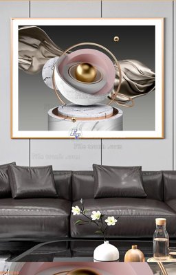 File tranh File tranh hiện đại pha lê gương KF91586 (ảnh gốc) không bị mờ