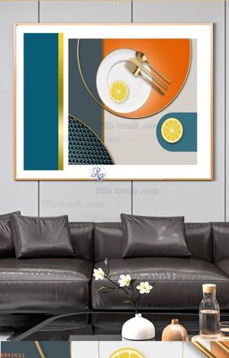 File gốc File tranh hiện đại pha lê gương KF91611 (trang trí) phòng làm việc