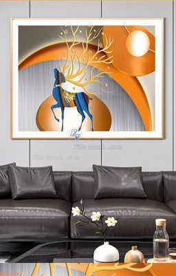 File tranh File tranh hiện đại pha lê gương KF91638 (ảnh gốc) cho in ấn kỹ thuật số