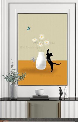 File in ấn chuyên nghiệp File tranh hiện đại pha lê gương KF91728 (file gốc)