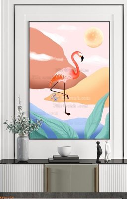 File gốc File tranh hiện đại pha lê gương KF91739 (ảnh chi tiết) để in lụa