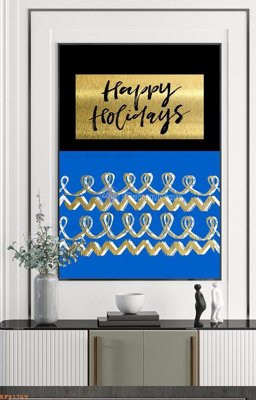 Tải file File tranh hiện đại pha lê gương KF91769 (gốc) chủ đề phong thủy