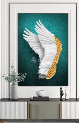 File in lụa File tranh hiện đại pha lê gương KF91800 (hoa văn) File tranh hiện đại pha lê gương KF91800