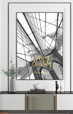 File gốc File tranh hiện đại pha lê gương KF91806 (in ấn) không giới hạn