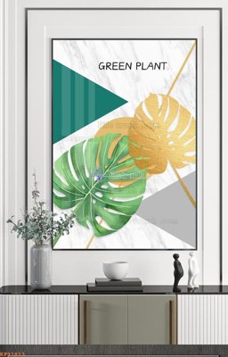 File gốc File tranh hiện đại pha lê gương KF91813 (in tráng gương) nghệ thuật