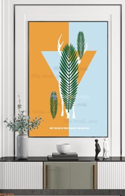 Download file File tranh hiện đại pha lê gương KF91820 (chất lượng in ấn)