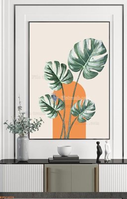 File tranh File tranh hiện đại pha lê gương KF91829 (bản gốc) trang trí văn phòng