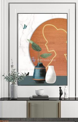 Tải file File tranh hiện đại pha lê gương KF91830 (gốc) chủ đề tâm linh