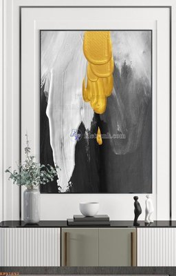 Tải file File tranh hiện đại pha lê gương KF91892 (gốc) chủ đề phong thủy