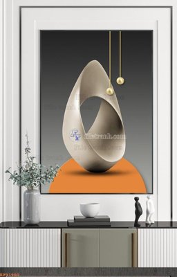 Download file tranh File tranh hiện đại pha lê gương KF91900 (file gốc PSD)