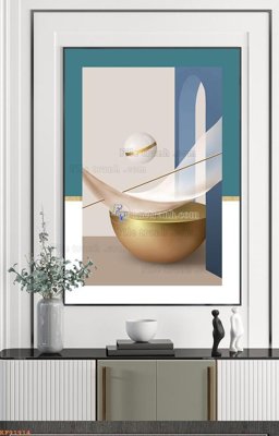 File gốc File tranh hiện đại pha lê gương KF91914 (dành cho quảng cáo)