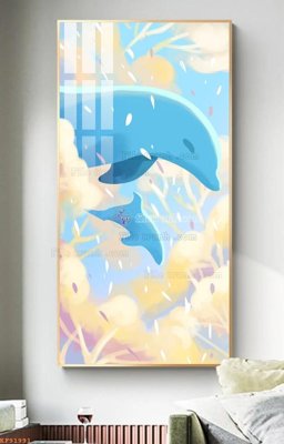 File gốc File tranh hiện đại pha lê gương KF91991 (trang trí) cho phòng khách