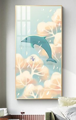 Tải file File tranh hiện đại pha lê gương KF91992 (gốc) làm file in ấn