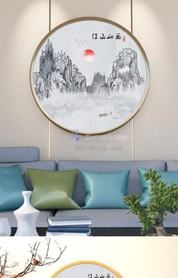 Tải file File tranh hiện đại pha lê gương KF92085 (gốc) in ấn chất lượng