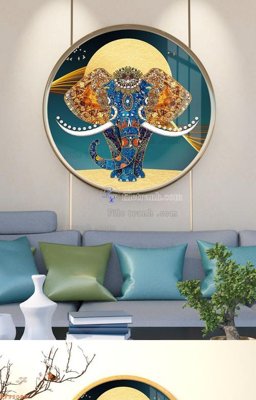 Tải về file tranh gốc File tranh hiện đại pha lê gương KF92090 (để in quảng cáo)