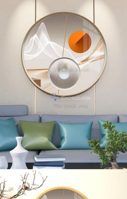 File tranh File tranh hiện đại pha lê gương KF92103 (gốc) in trên kính