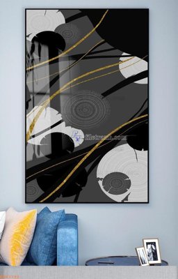 File in mica File tranh hiện đại pha lê gương KF92192 (ảnh gốc) đẹp