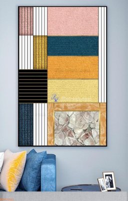 File gốc File tranh hiện đại pha lê gương KF92201 (PNG) không nền chất lượng