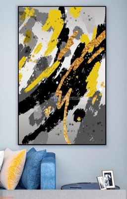 Tải về hình ảnh gốc File tranh hiện đại pha lê gương KF92209 sắc nét