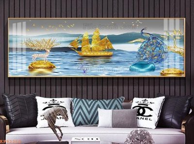 Tải file File tranh hiện đại pha lê gương KF92260 (gốc) làm file thiết kế