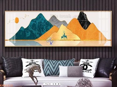 File gốc File tranh hiện đại pha lê gương KF92310 (ảnh rõ nét) để in