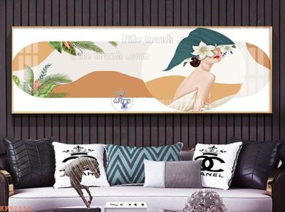 File gốc File tranh hiện đại pha lê gương KF92312 (PNG) nền trong suốt