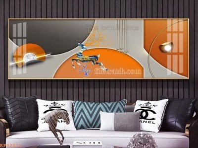 Chi tiết file ảnh File tranh hiện đại pha lê gương KF92371 sắc nét