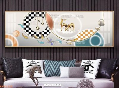 Tải file File tranh hiện đại pha lê gương KF92385 (ảnh gốc) file AI/EPS