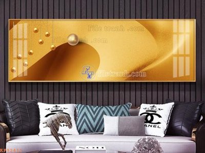 File tranh File tranh hiện đại pha lê gương KF92411 (gốc) in backlit film