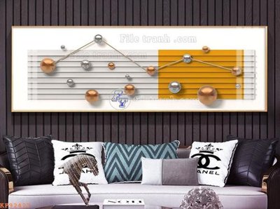 File gốc File tranh hiện đại pha lê gương KF92427 (in tráng gương) nghệ thuật