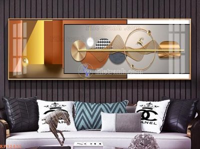 File in trần File tranh hiện đại pha lê gương KF92431 (file gốc) phong thủy