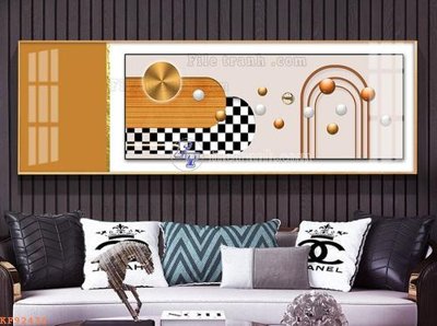 File tranh File tranh hiện đại pha lê gương KF92436 (ảnh gốc) độc quyền