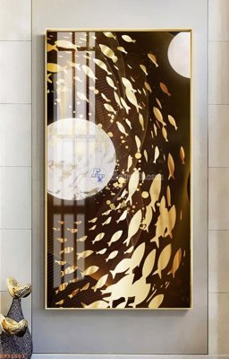 File gốc File tranh hiện đại pha lê gương KF92503 (PNG) chất lượng cao