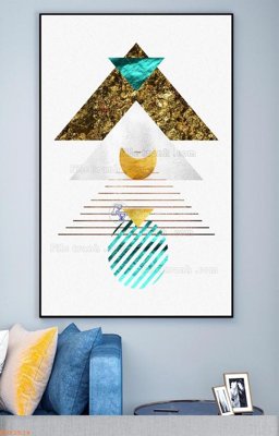 Tệp tin gốc File tranh hiện đại pha lê gương KF92534 (dùng cho in) File tranh hiện đại pha lê gương KF92534