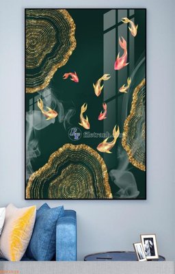 File tranh gốc File tranh hiện đại pha lê gương KF92538 (bản quyền) độc đáo