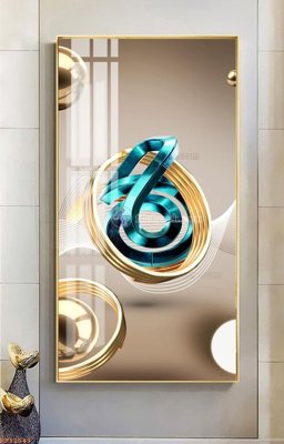 Download file tranh File tranh hiện đại pha lê gương KF92549 (file gốc PSD)