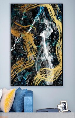 Tải file gốc File tranh hiện đại pha lê gương KF92557 (bản PSD) gốc