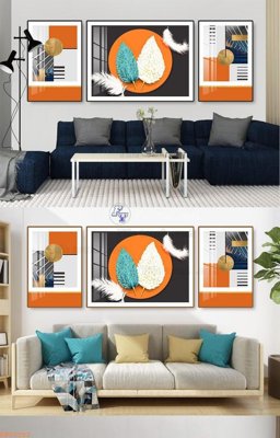 Tải file File tranh hiện đại pha lê gương KF92592 (PSD) cho in ấn quảng cáo