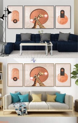 File in trần File tranh hiện đại pha lê gương KF92595 (file gốc) phong thủy