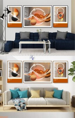 File gốc File tranh hiện đại pha lê gương KF92607 (in tráng gương) hiện đại