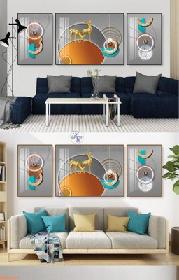 File ảnh gốc File tranh hiện đại pha lê gương KF92621 không vỡ nét