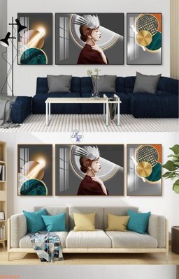 Mua file gốc File tranh hiện đại pha lê gương KF92649 (chất lượng) tại Filetranh.com