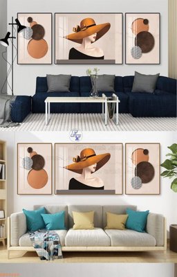 File tranh gốc File tranh hiện đại pha lê gương KF92660 (bản quyền) file PSD