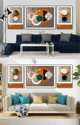 File gốc File tranh hiện đại pha lê gương KF92665 (dành cho trang trí nội thất)